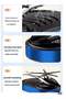 Car Air Freshener Mini Helicopter Rotating Solar Airplane – Stylish and Functional Solar-Powered Car Freshener with Rotating Design for a Fresh, Clean Interior - 2