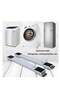 2 Pieces Adjustable Washing Machine Pedestals Frame , Drum Washing Machine Refrigerator Mobile Base - 6
