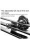 C160 Suction Cup Type Telescopic Rod Magnetic Car Phone Holder (Black) - 8