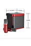 Bluetooth Speaker with Microphone 5.0 USB Charging Wireless Portable Speaker for Smart TV Red - 2