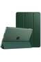 iPad 10.2 Case - Compatible with 9th/8th/7th Gen (2021/2020/2019) - Slim Hard PC Smart Cover - Dark Green