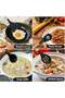12Pcs Silicone Kitchen Cooking Spatula Set with Holder, Wooden Handle Heat Resistant Cookware Utensils Set - 3