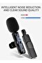 Dual Wireless Bluetooth Microphone for iPhone, Noise Reduction Lavalier Mics with Receiver - 2