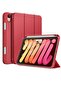 NEW Smart Case with Pencil Holder for iPad Mini 6 - Trifold Stand, Soft TPU Back, Auto Wake/Sleep