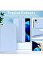 Case for iPad Air 11 Inch M2 2024 / 10.9 Inch (2022/2020) - Slim Smart Folio Cover Light Blue - 2