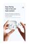 Wireless Earbuds Bluetooth 5.3 with 40H Battery Life, 21H Music Playback, IPX4 Splash Resistant, Touch Control, White - 3