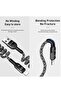 Coiled Elastic USB Cable for iPhone – Retractable Short Car Charger Cable for iPhone - 6