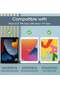 iPad 10.2 Case - Slim Stand Hard Back Shell Protective Smart Cover for iPad 9th/8th/7th Gen - Red - 2