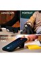 iPhone 16 Plus Black Magnetic Car Mount Case – Premium Silicone with Multi-Stand Kickstand & Hand Strap - 7