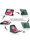 iPad 10.2 Inch Case for 9th/8th/7th Gen - 5-in-1 Viewing, Auto Wake/Sleep, Soft Back, Night Green - 2