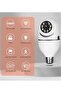 360 Degree Wireless Outdoor Security Camera, 2.4GHz & 5G WiFi Light Bulb, 1080p - 2