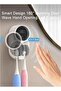 Wall-Mounted Smart Toothbrush Holder & UV Cleaner with Digital Screen – Automatic Rotating Cover - 3