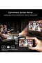 Ultimate 2-in-1 Mini Projector: 64GB Storage, 10,000+ Retro Games, 1080P Smart Projector with WiFi 6 and Bluetooth 5.0 - 2