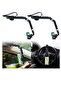 Green Cell Phone Holder for Car, Mount Clip, 360° Rearview Phone Holder for Car Sun Visor - 3