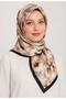 Nevada Large Size Organic Cotton Scarf - 120 X 120 - 06579-06