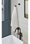 ZG Store Highland Ridge Mat Black Transitional Single Robe Hanger 1053162 - 2