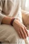Leather Braided 2-Piece Bracelet - 2