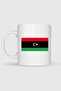كوب مطبوع عليه علم ليبيا - 2