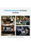 GLACIER 45L Dual-Zone Portable Car Fridge Freezer, 39H Off-Grid Cooling, Solar/AC/Car Powered Cooler Box - 5