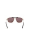 Matte Pink Gold Uv400 Metal Male Sunglasses - 4