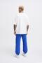 بنطلون رياضي رجالي مريح من نوع Relaxed Jogger Basic باللون الأزرق من Saks - 5