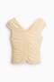 Gathered off-the shoulder top - 4