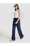 Cobalt Blue Loose Fit Jean Trousers 50324065-Vr032 - 3