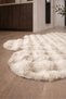 Bubble Modern Decorative Non-Slip Base Daisy Model Carpet - 3