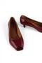 Jerry Genuine Leather Open Toe Heeled Shoes - 6