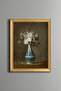 Flowers in a Vase - Vintage Patterned Painting - Fine Model