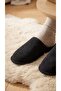 Comfort Black Gift Dowry Guest Slippers Unisex House Slippers - 2