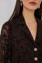 Bdart Floral Pattern Buttoned Short Jacket - 4
