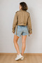 California Vintage Distressed Jean Shorts - 7