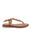Women's Sandals Suede Stone Accessory Flip-Flop Flat Flexible Thermo Sole Summer Shoes L082.26684 - 2