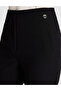 Black Carrot Fit Fabric Trousers 50319939-Vr046 - 6