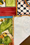 40X140Cm Woven Stain Resistant Printed Thai Feather Fabric Table Cloth Decorative Runner Washable - 5