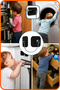 Child Safety Lock with Key Black Cabinet Drawer Refrigerator Oven Multi-Purpose Safety Lock - 2