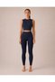 Women's Zero Sleeve Crew Neck Crop Body |   Full Fit Sports Crop Athlete Top - 5