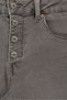 Women Skinny Fit Washed Denim Jeans, Grey - 5