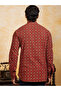 Mens All-Over Printed Cotton Short Kurta - 4