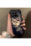 15t Pro Compatible Silicone Edge Hard Back Case Couple Phone Case Evening Patterned - 3