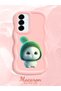 Samsung Galaxy A36 5g Compatible Case Camera Protective Pink Silicone Couple Phone Case Cute Pattern - 2