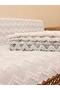 Sofa Bed Cover Premium Zigzag Woven Sofa Shawl 170*210 Gray - 5