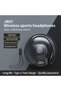 Black Wireless Open-Ear Headphones, Ultra Comfort Hook, Secure Fit, Ergonomic Design, Rich Sound with Bluetooth 5.3, Sport, Gym and Gaming Headphone - 2