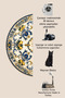 Eta Traditional Patterned Modern Woven Base Decorative Carpet Sdtamor2483 - 5
