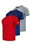 3-Pack of Quick-Dry Athletic Technical Sports T-Shirts