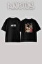 Central Cee_67 Design Printed Oversize Black T-Shirt