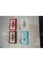 Aura (Yuh! ! ) 4 Piece Cassette Tape Keychain (8.5 cm) - 2