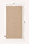 Gym Single 100% Cotton Sports Towel Beige 30 X 110 - 4