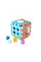 Activity cube, 10 pieces, interactive, multi-colored - 4